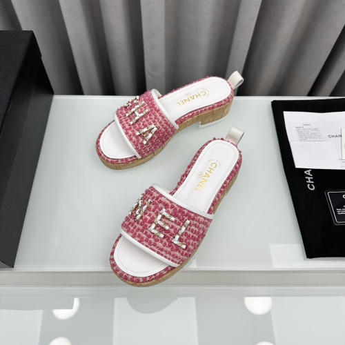 Replica Chanel Slippers For Women #1210815 $96.00 USD for Wholesale