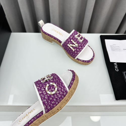 Replica Chanel Slippers For Women #1210816 $96.00 USD for Wholesale