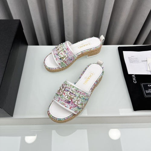 Replica Chanel Slippers For Women #1210817 $96.00 USD for Wholesale