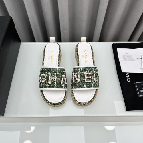 Replica Chanel Slippers For Women #1210819 $96.00 USD for Wholesale