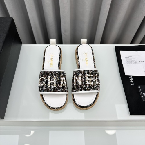 Replica Chanel Slippers For Women #1210823 $96.00 USD for Wholesale