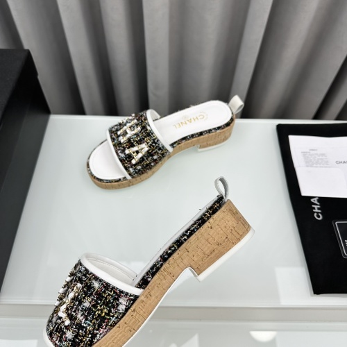 Replica Chanel Slippers For Women #1210823 $96.00 USD for Wholesale