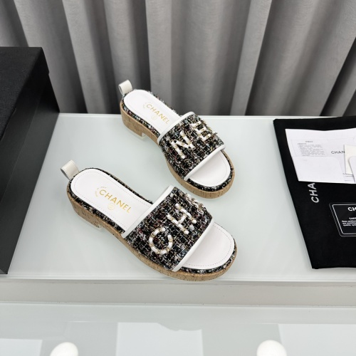 Replica Chanel Slippers For Women #1210823 $96.00 USD for Wholesale