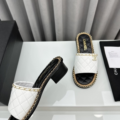 Replica Chanel Slippers For Women #1210831 $105.00 USD for Wholesale