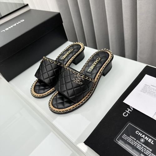 Wholesale Chanel Slippers For Women #1210832 $105.00 USD, Wholesale Quality Replica Chanel Slippers