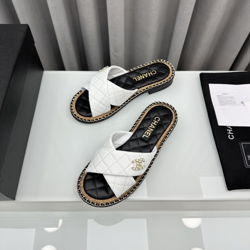 Replica Chanel Slippers For Women #1210833 $105.00 USD for Wholesale