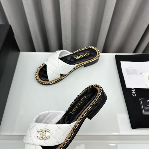 Replica Chanel Slippers For Women #1210833 $105.00 USD for Wholesale