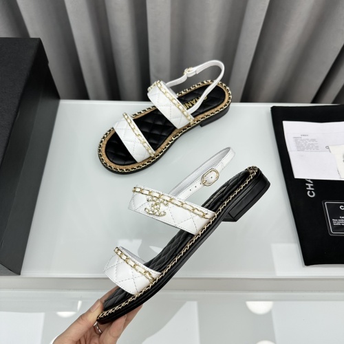 Replica Chanel Sandal For Women #1210835 $105.00 USD for Wholesale