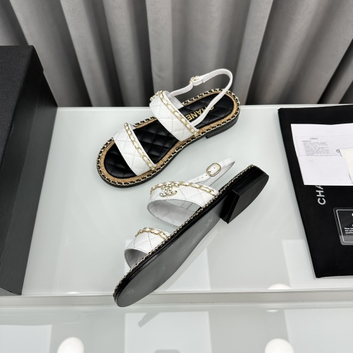 Replica Chanel Sandal For Women #1210835 $105.00 USD for Wholesale