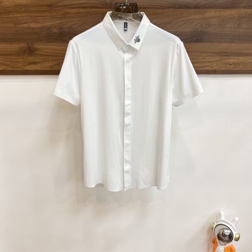 Wholesale Christian Dior Shirts Short Sleeved For Men #1210885 $76.00 USD, Wholesale Quality Replica Christian Dior Shirts