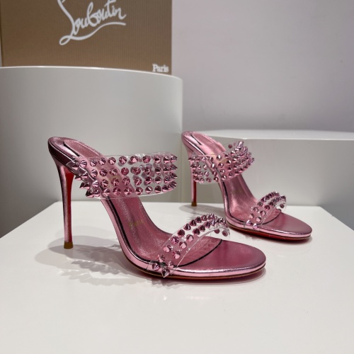 Wholesale Christian Louboutin Sandal For Women #1210905 $108.00 USD, Wholesale Quality Replica Christian Louboutin Sandal