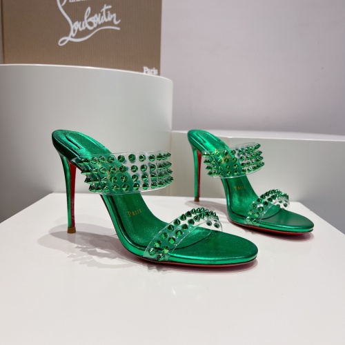 Wholesale Christian Louboutin Sandal For Women #1210906 $108.00 USD, Wholesale Quality Replica Christian Louboutin Sandal