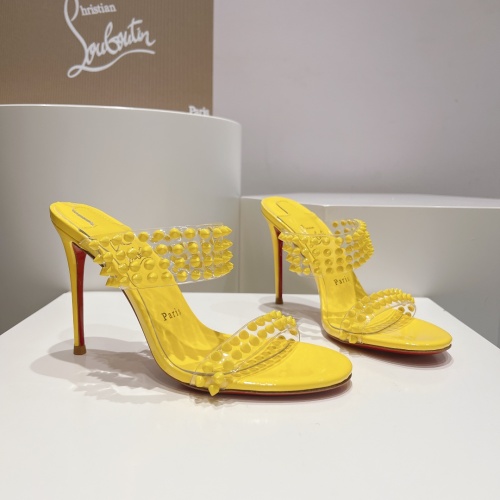 Wholesale Christian Louboutin Sandal For Women #1210908 $108.00 USD, Wholesale Quality Replica Christian Louboutin Sandal