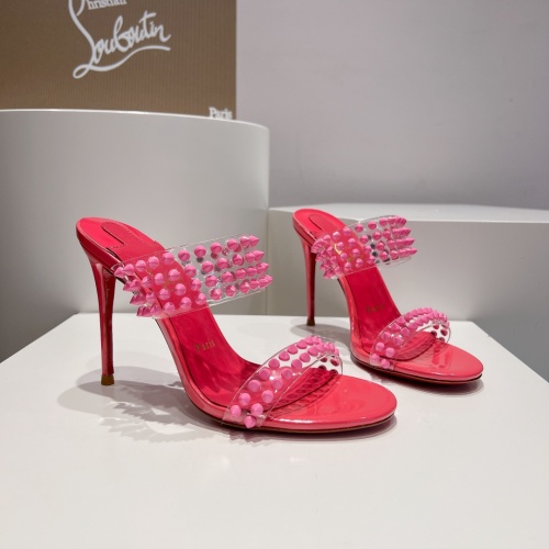 Wholesale Christian Louboutin Sandal For Women #1210910 $108.00 USD, Wholesale Quality Replica Christian Louboutin Sandal