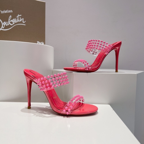 Replica Christian Louboutin Sandal For Women #1210910 $108.00 USD for Wholesale