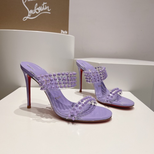 Wholesale Christian Louboutin Sandal For Women #1210911 $108.00 USD, Wholesale Quality Replica Christian Louboutin Sandal