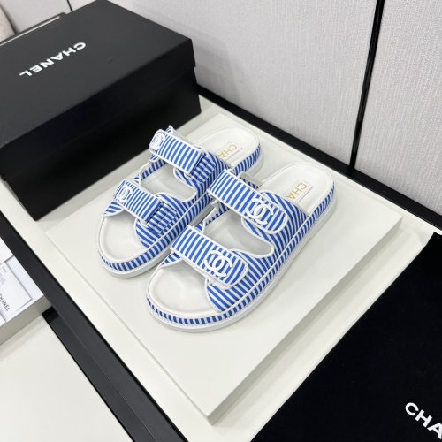 Wholesale Chanel Slippers For Women #1210931 $108.00 USD, Wholesale Quality Replica Chanel Slippers