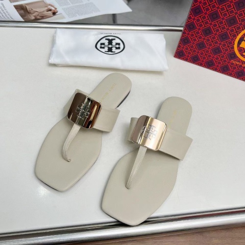 Wholesale Tory Burch TB Slippers For Women #1210966 $80.00 USD, Wholesale Quality Replica Tory Burch TB Slippers