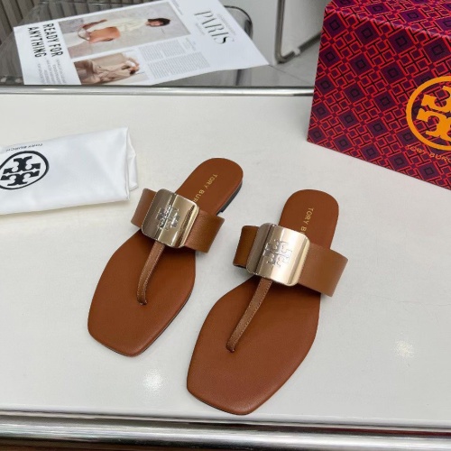 Wholesale Tory Burch TB Slippers For Women #1210967 $80.00 USD, Wholesale Quality Replica Tory Burch TB Slippers