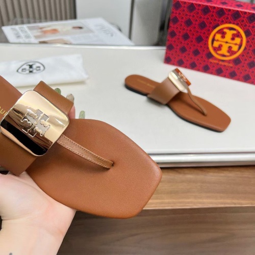 Replica Tory Burch TB Slippers For Women #1210967 $80.00 USD for Wholesale