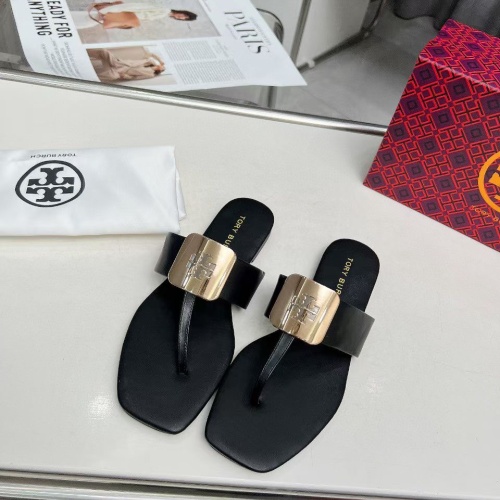 Wholesale Tory Burch TB Slippers For Women #1210968 $80.00 USD, Wholesale Quality Replica Tory Burch TB Slippers