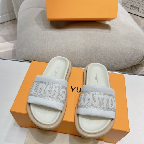 Wholesale Louis Vuitton Slippers For Men #1210982 $82.00 USD, Wholesale Quality Replica Louis Vuitton Slippers