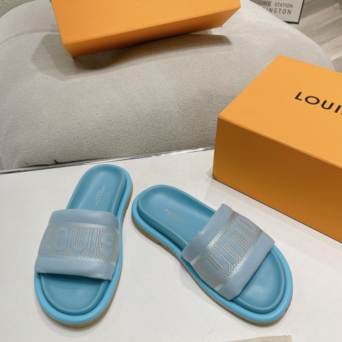 Replica Louis Vuitton Slippers For Women #1210986 $82.00 USD for Wholesale