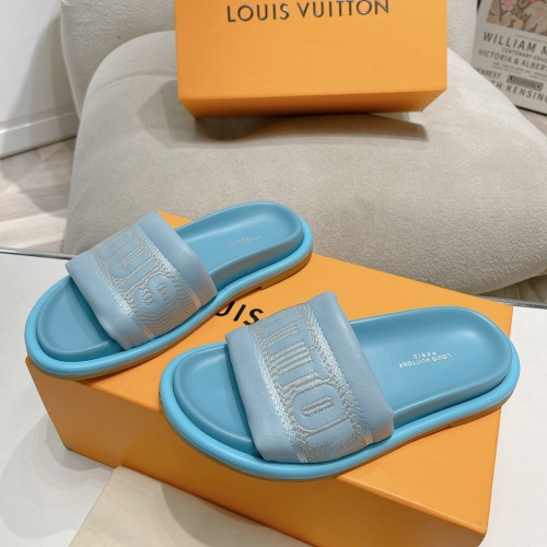 Replica Louis Vuitton Slippers For Men #1210988 $82.00 USD for Wholesale