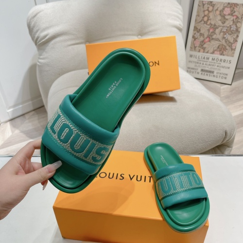 Replica Louis Vuitton Slippers For Women #1210989 $82.00 USD for Wholesale