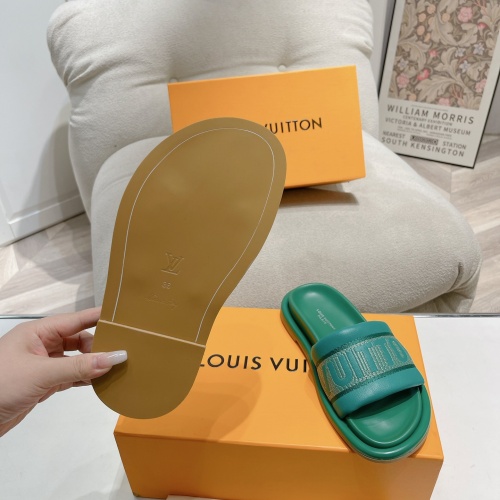 Replica Louis Vuitton Slippers For Women #1210989 $82.00 USD for Wholesale