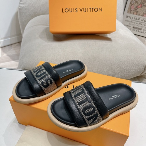 Replica Louis Vuitton Slippers For Women #1210991 $82.00 USD for Wholesale