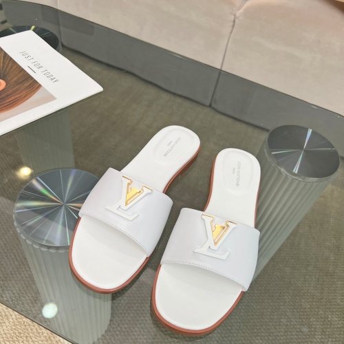 Wholesale Louis Vuitton Slippers For Women #1210993 $85.00 USD, Wholesale Quality Replica Louis Vuitton Slippers