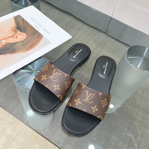 Wholesale Louis Vuitton Slippers For Women #1210997 $85.00 USD, Wholesale Quality Replica Louis Vuitton Slippers