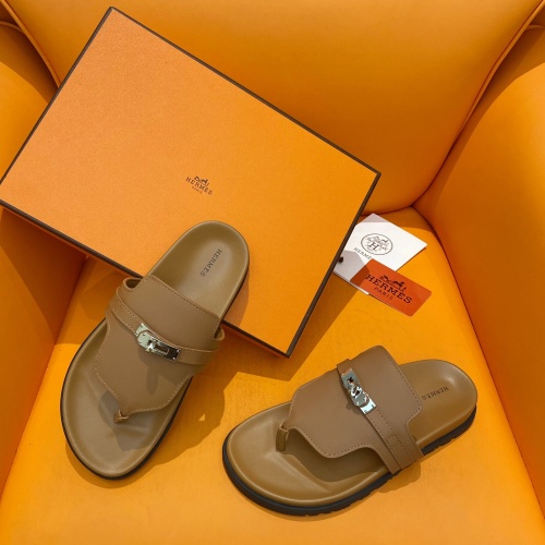 Replica Hermes Slippers For Women #1211005 $102.00 USD for Wholesale