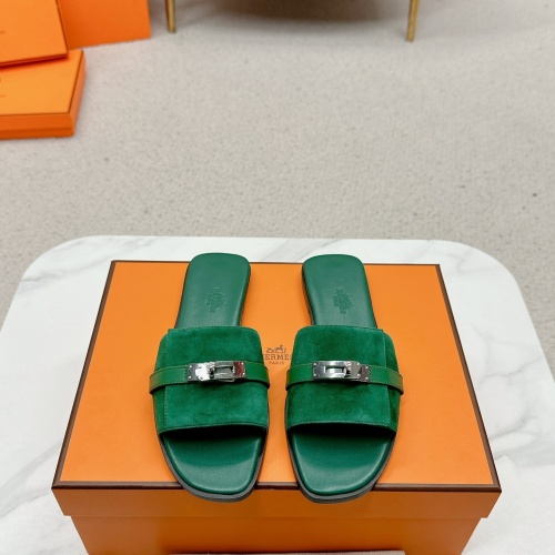 Wholesale Hermes Slippers For Women #1211016 $102.00 USD, Wholesale Quality Replica Hermes Slippers