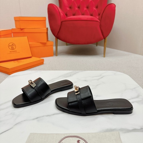 Replica Hermes Slippers For Women #1211017 $102.00 USD for Wholesale