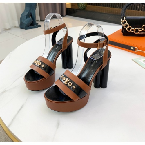 Wholesale Louis Vuitton Sandal For Women #1211026 $125.00 USD, Wholesale Quality Replica Louis Vuitton Sandal