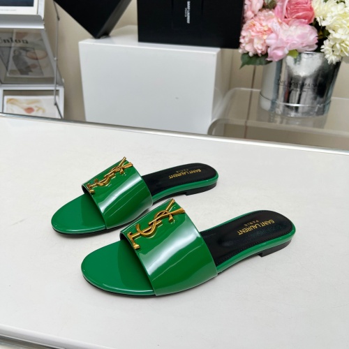 Wholesale Yves Saint Laurent YSL Slippers For Women #1211064 $80.00 USD, Wholesale Quality Replica Yves Saint Laurent YSL Slippers