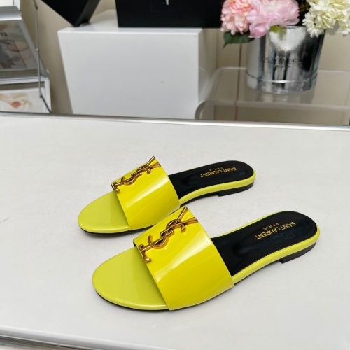 Wholesale Yves Saint Laurent YSL Slippers For Women #1211066 $80.00 USD, Wholesale Quality Replica Yves Saint Laurent YSL Slippers