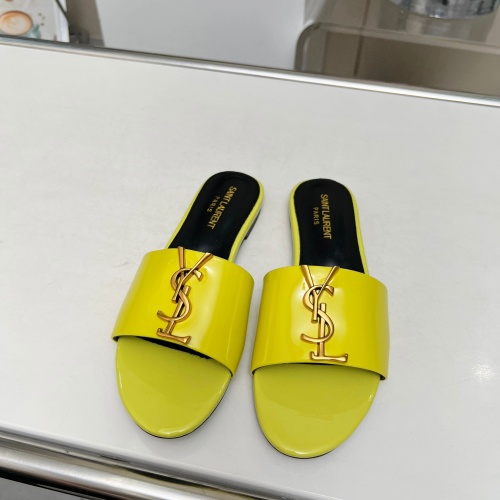 Replica Yves Saint Laurent YSL Slippers For Women #1211066 $80.00 USD for Wholesale