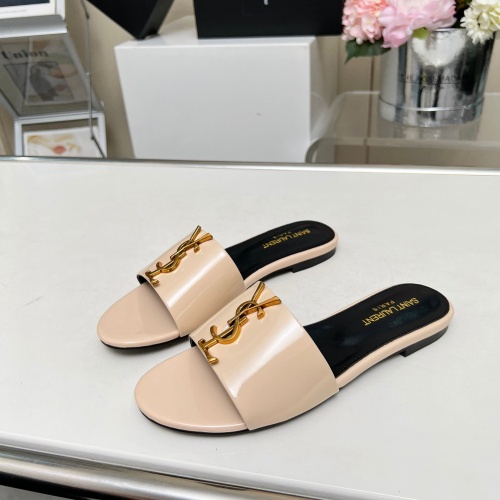 Wholesale Yves Saint Laurent YSL Slippers For Women #1211070 $80.00 USD, Wholesale Quality Replica Yves Saint Laurent YSL Slippers