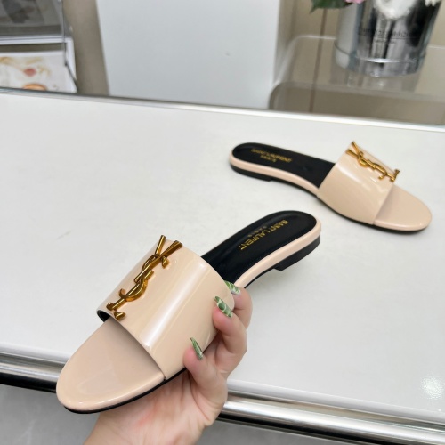 Replica Yves Saint Laurent YSL Slippers For Women #1211070 $80.00 USD for Wholesale