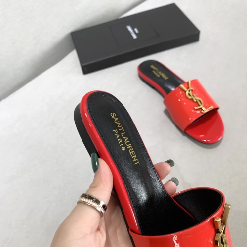 Replica Yves Saint Laurent YSL Slippers For Women #1211071 $80.00 USD for Wholesale