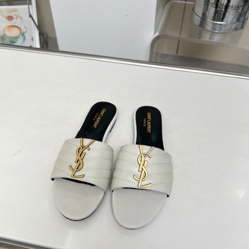 Replica Yves Saint Laurent YSL Slippers For Women #1211076 $80.00 USD for Wholesale