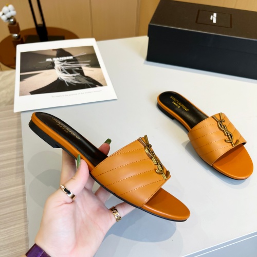 Replica Yves Saint Laurent YSL Slippers For Women #1211083 $80.00 USD for Wholesale