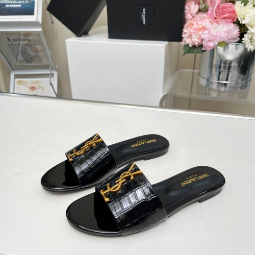 Wholesale Yves Saint Laurent YSL Slippers For Women #1211086 $80.00 USD, Wholesale Quality Replica Yves Saint Laurent YSL Slippers