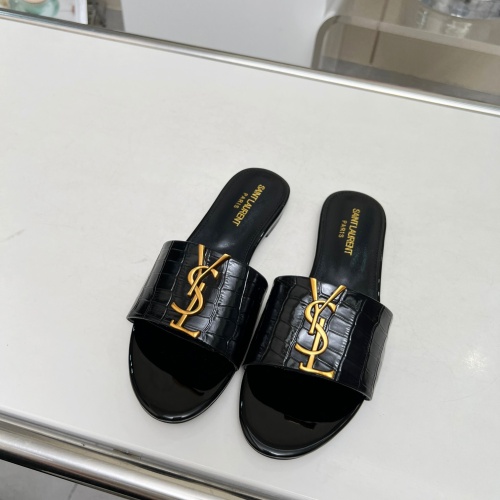 Replica Yves Saint Laurent YSL Slippers For Women #1211086 $80.00 USD for Wholesale