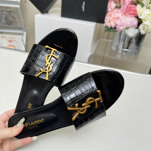 Replica Yves Saint Laurent YSL Slippers For Women #1211086 $80.00 USD for Wholesale