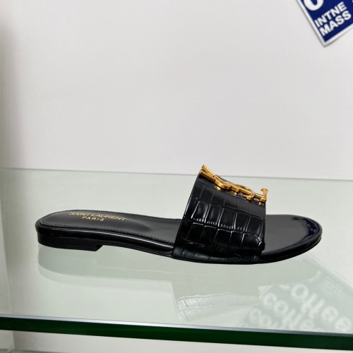 Replica Yves Saint Laurent YSL Slippers For Women #1211086 $80.00 USD for Wholesale