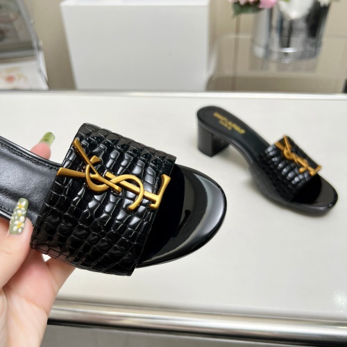 Replica Yves Saint Laurent YSL Slippers For Women #1211089 $100.00 USD for Wholesale